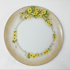 Vintage Hand Painted Plate